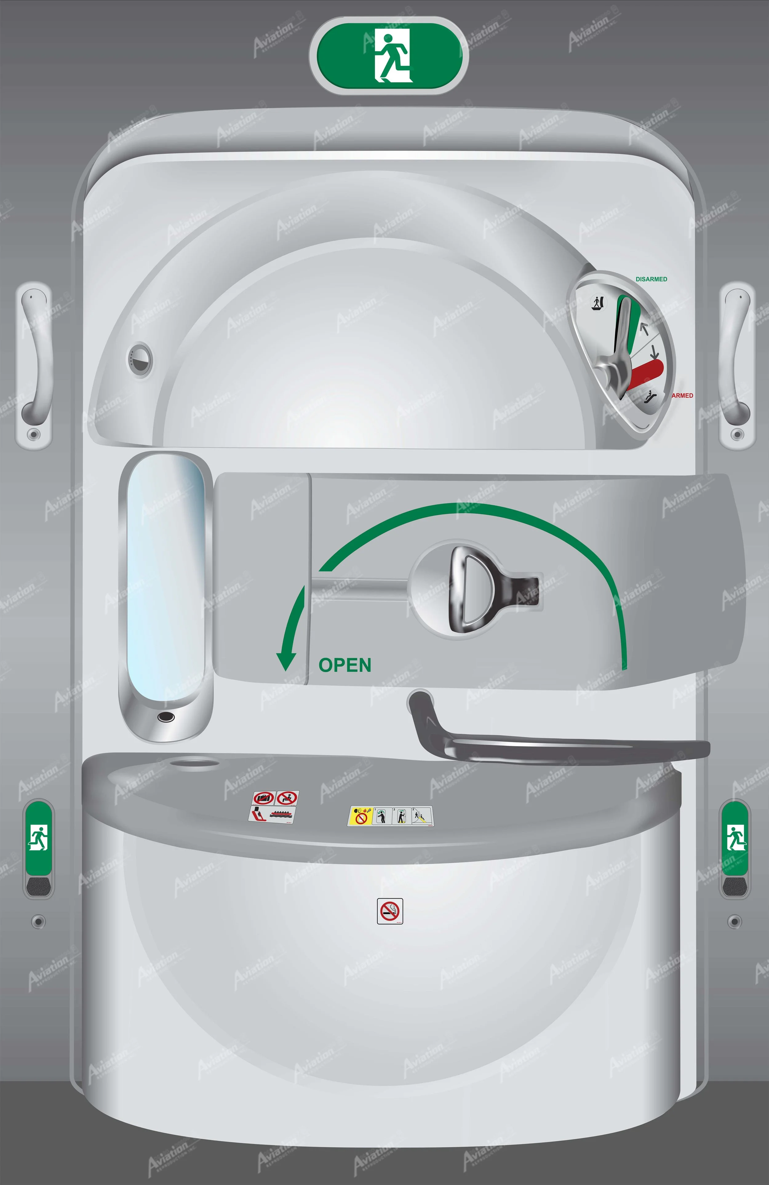 787-L1 Door Training Display — Aviation Reproduction Inc.